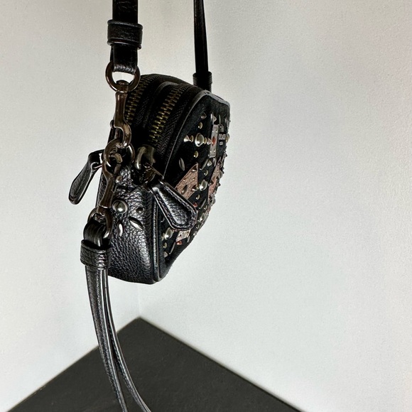 COACH CROSSBODY BAG CLUTCH / BAG WITH PRAIRIE RIVETS  - Style No. 24309 - Picture 7 of 8